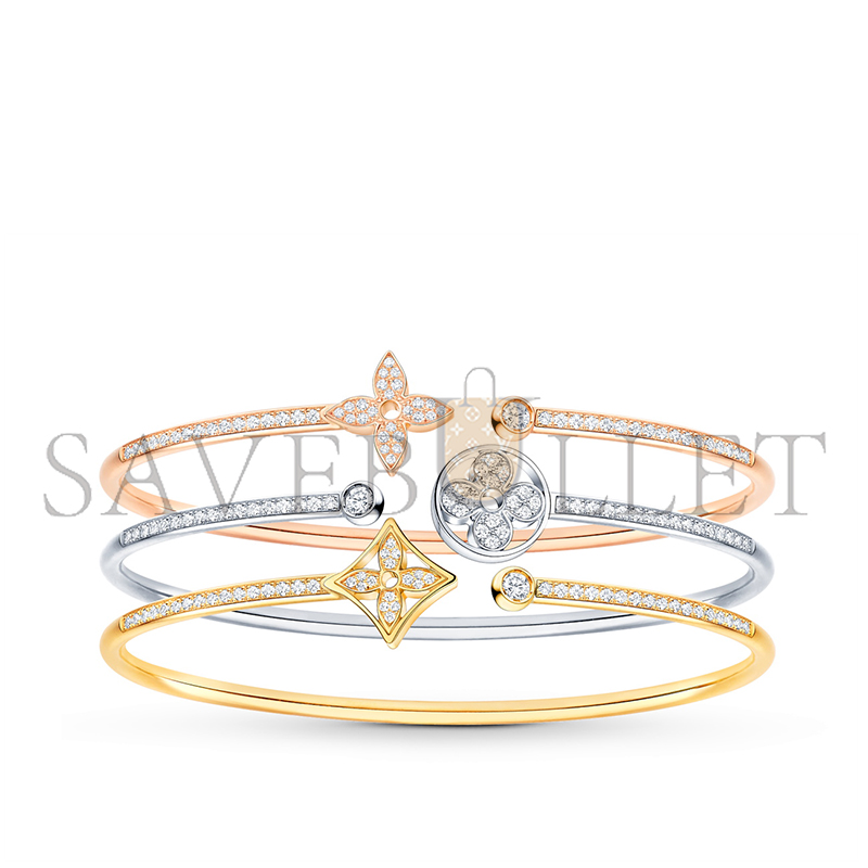 LOUIS VUITTON IDYLLE BLOSSOM TWIST BRACELET Q95691